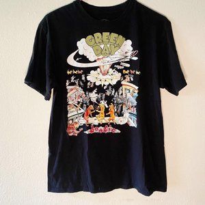Men's multi Green Day Dookie T-shirt Size Medium